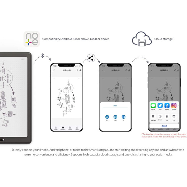 XP-PEN Note Plus Smart Notepad for Digital Writing