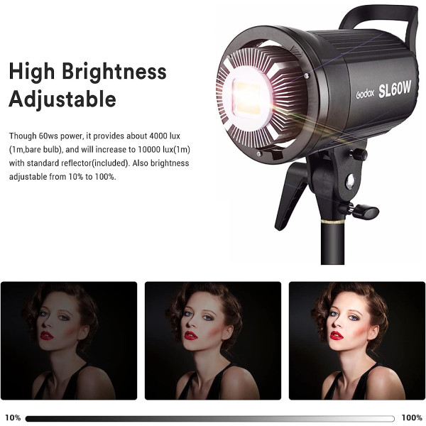 GODOX SL-60W Bowens Mount Led Continuous Video Light