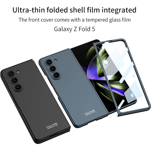 Samsung Galaxy Z Fold 5 Ultra-Thin Case with Screen Protector