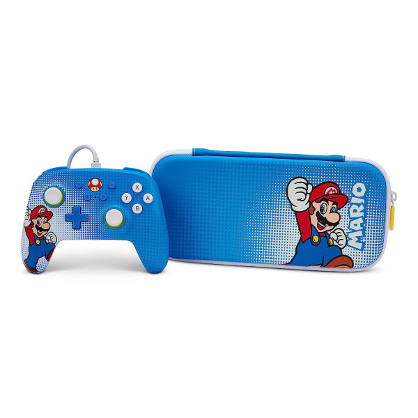 PowerA Enhanced Wired Controller for Nintendo Switch - Mario Pop Art