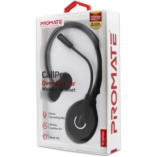 Promate Engage Wireless Bluetooth Mono Headset