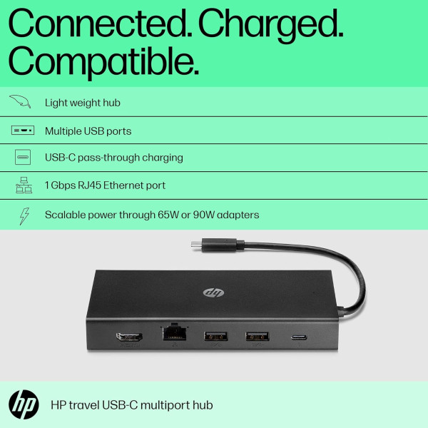 HP Travel USB-C Multi Port Hub - 1C1Y5AA