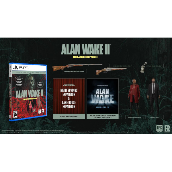 Alan Wake 2 Deluxe Edition - PlayStation 5