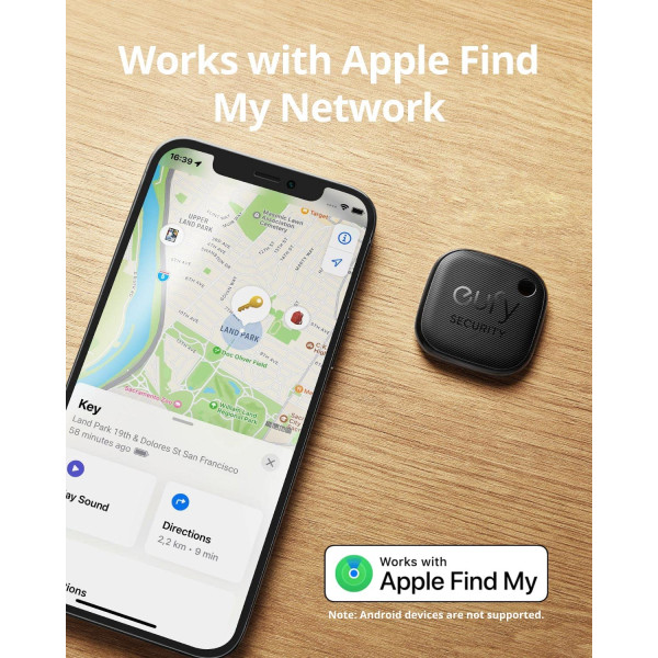 Eufy Security SmartTrack Link Tracker for Apple