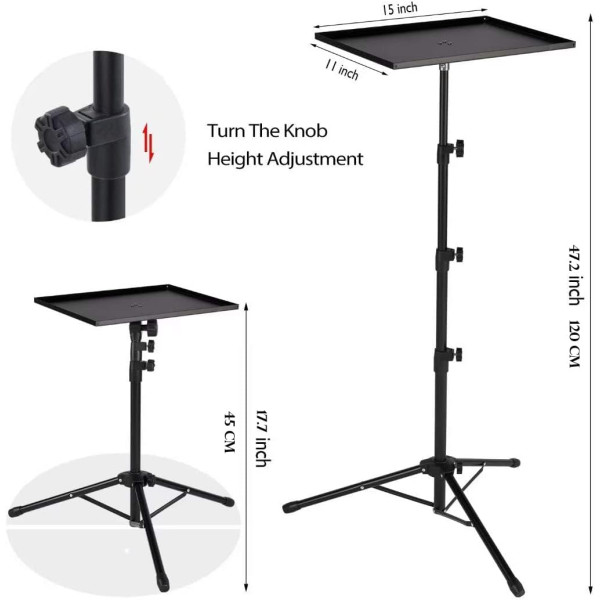 Portable Projector Stand Tripod