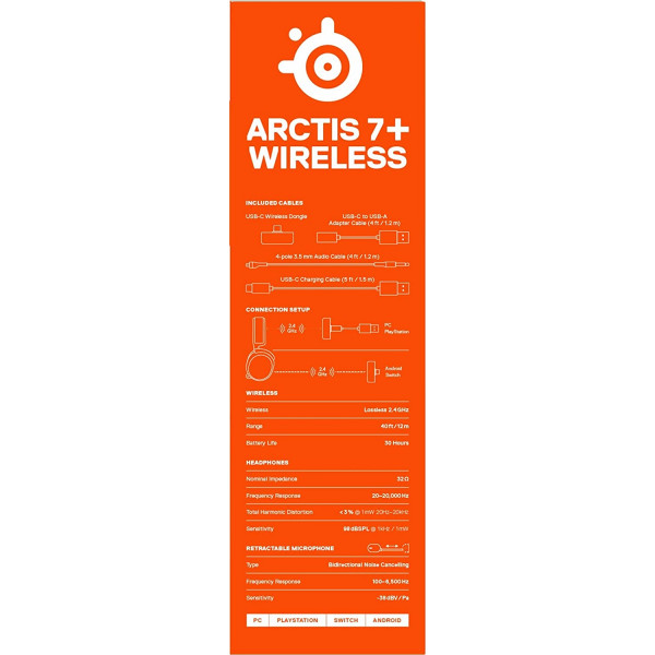 Steelseries Arctis 7+ Wireless Gaming Headset