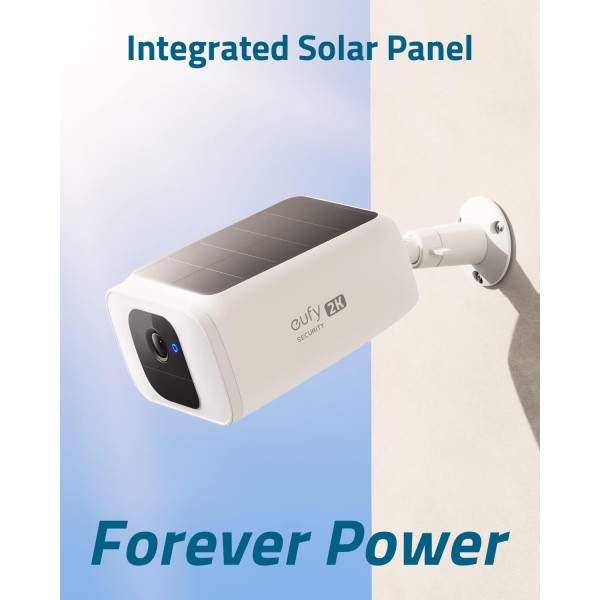 eufy Security SoloCam S40 Outdoor Security Camera with Integrated Solar Panel