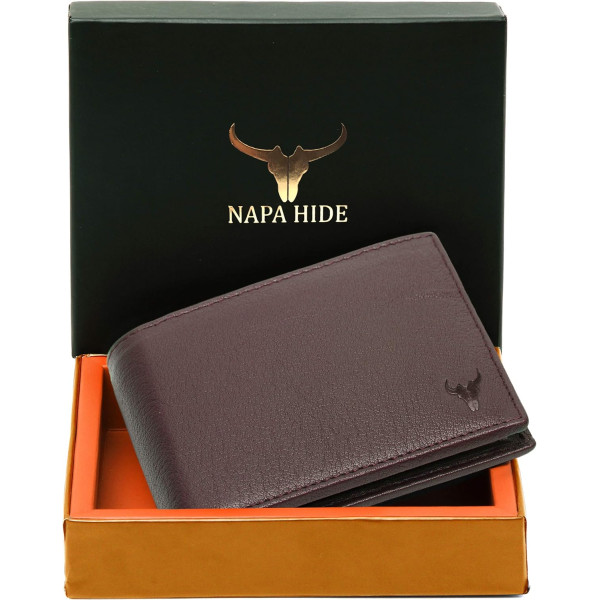 WildHorn Napa Hide Brown Leather Men's Wallet