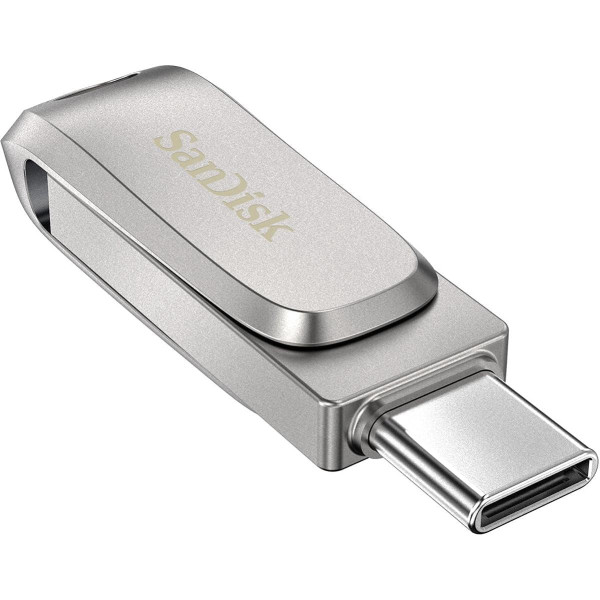 SanDisk Ultra Dual Drive Luxe 128GB USB-C Flash Drive 