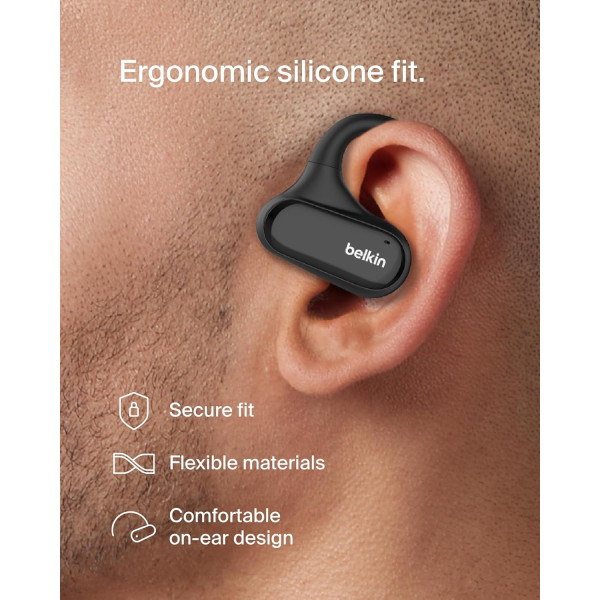 Belkin SoundForm ClearFit Open-Ear Wireless Earbuds