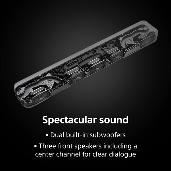 Sony HT-S2000 3.1ch Soundbar with Dolby Atmos