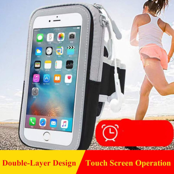 Running Armband Phone Holder with Touchscreen Support