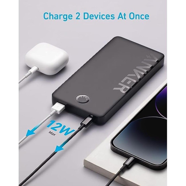 Anker 323 Power Bank 10000mAh 12W (PowerCore PIQ)