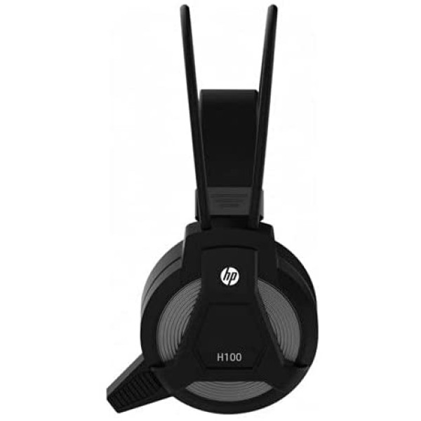 HP H100 Over-Ear Gaming Headset with Mic (Black) 