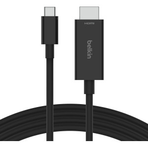 Belkin Connect USB-C to HDMI 2.1 Cable 6.6FT/2M 8K@60Hz 4K@144Hz