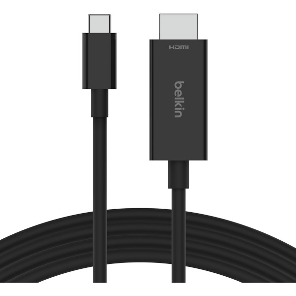 Belkin Connect USB-C to HDMI 2.1 Cable 6.6FT/2M 8K@60Hz 4K@144Hz