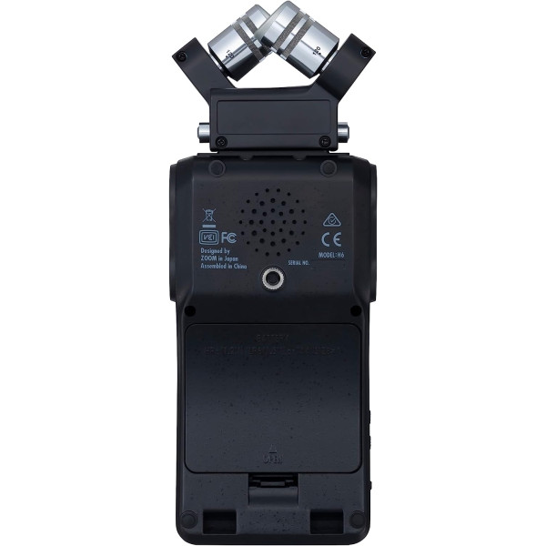 Zoom H6 All Black 6-Input / 6-Track Portable Handy Recorder