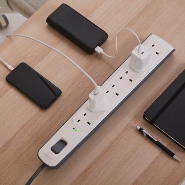 Belkin 6-outlet Surge Protection Strip with 2M Power Cord