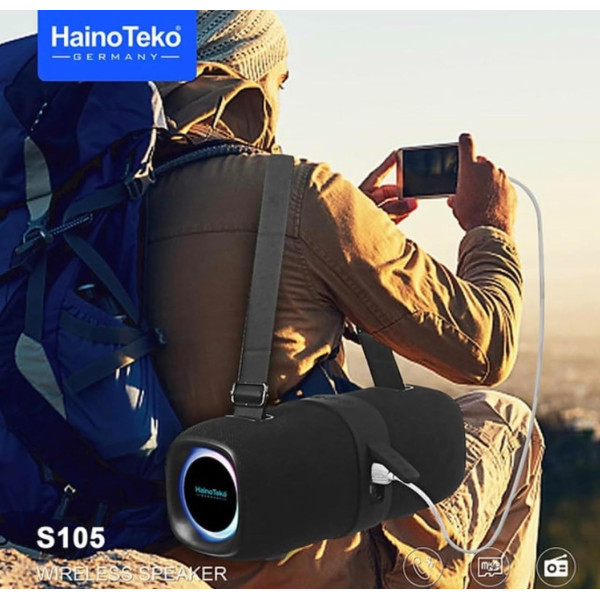 Haino Teko S105 Portable Speaker with Power Bank