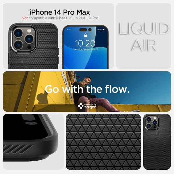 Spigen Liquid Air Armor Case for iPhone 14 Pro