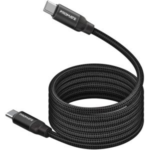 Promate Springy Magnetic Self-Organizing Cable 60W 1.2M