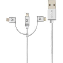 Promate UniLink-Trio 3-in-1 Charging & Data Cable