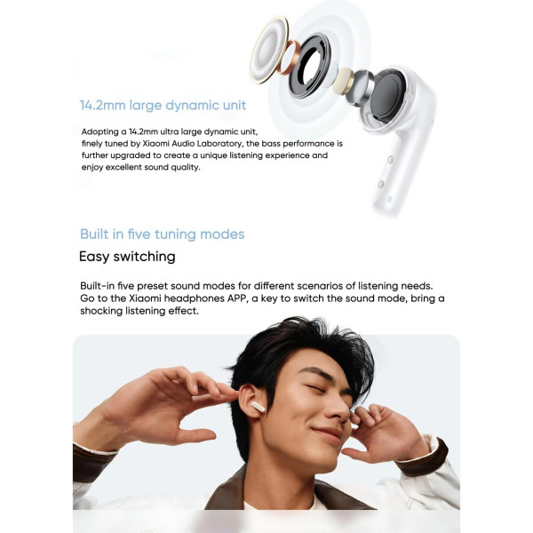 Xiaomi Redmi Buds 6 Active Wireless Earbuds