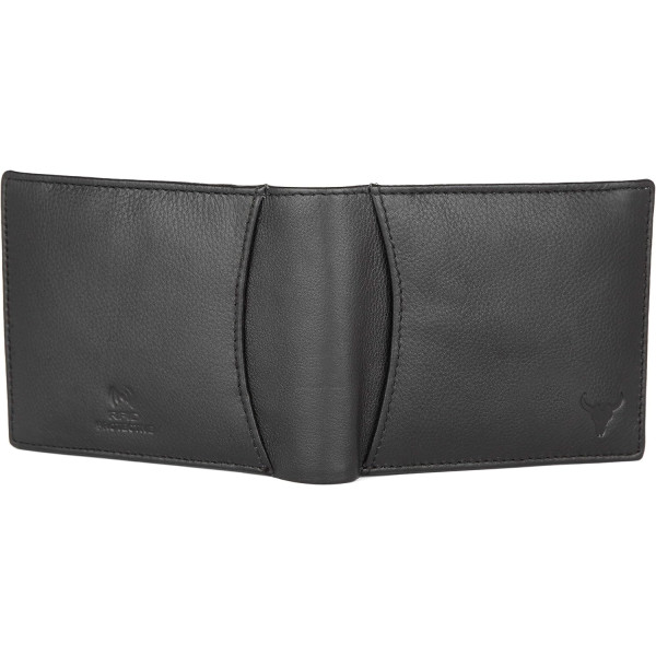 WildHorn Napa Hide Black Leather Men's Wallet