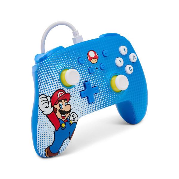 PowerA Enhanced Wired Controller for Nintendo Switch - Mario Pop Art