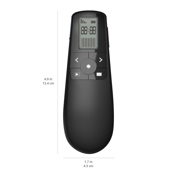 Amazon Basics Wireless Presenter Green Laser with Timer