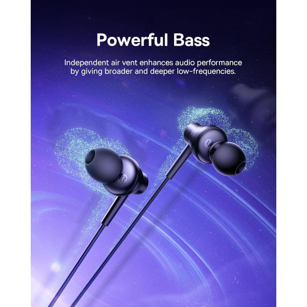 Baseus Encok HZ11 Wired Earphones (3.5mm) 