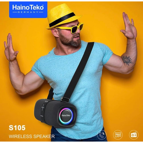 Haino Teko S105 Portable Speaker with Power Bank