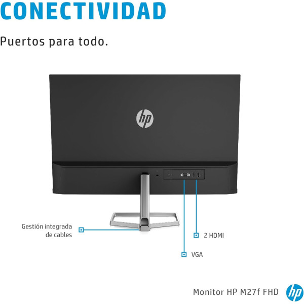 HP M27f Full HD 27 inch IPS LCD Monitor 