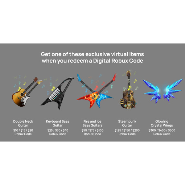 Roblox 800 Robux Digital Gift Code