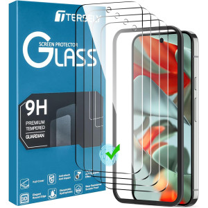 T Tersely Screen Protector for Google Pixel 9 Pro XL - 4 Pack