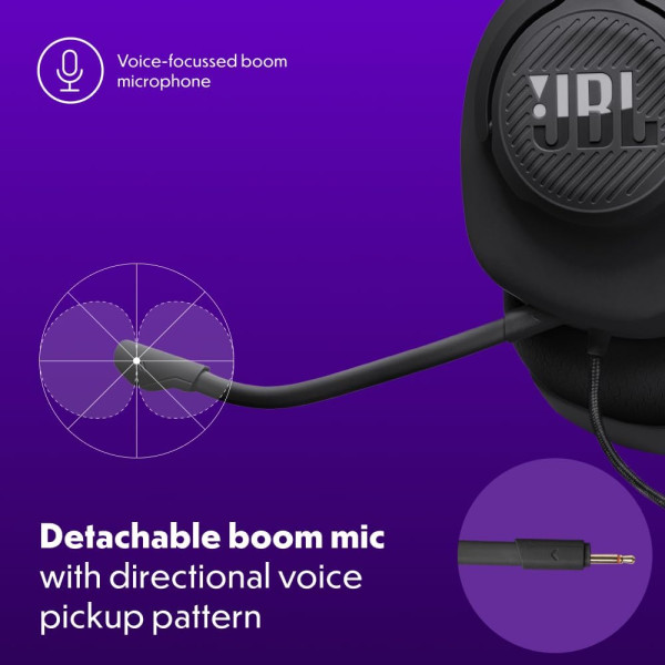 JBL Quantum 100M2 Wired Over-Ear Gaming Headset