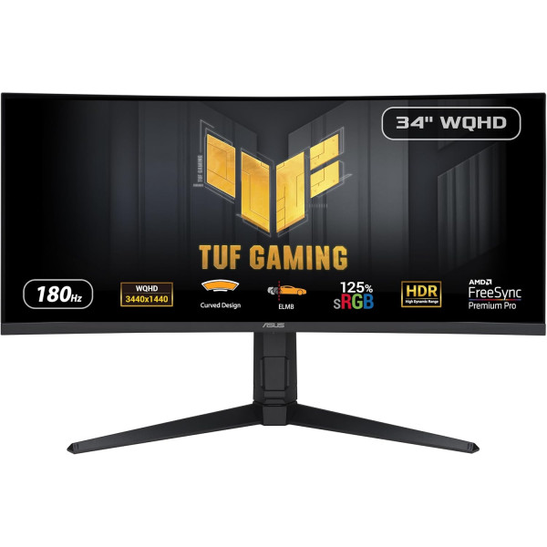 ASUS TUF Gaming VG34VQL3A 34 inch WQHD Curved Monitor 