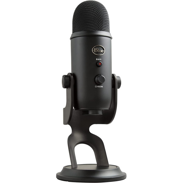 Blue Yeti Premium Multi-pattern USB Microphone With Blue Voice