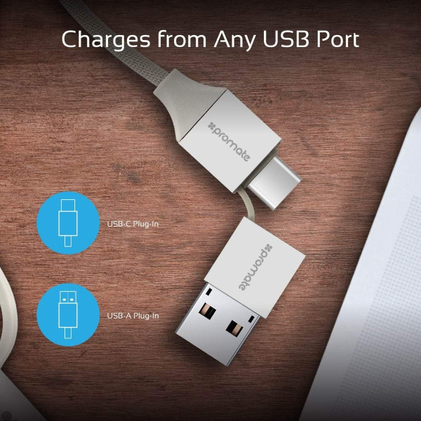 Promate UniLink-Trio 3-in-1 Charging & Data Cable