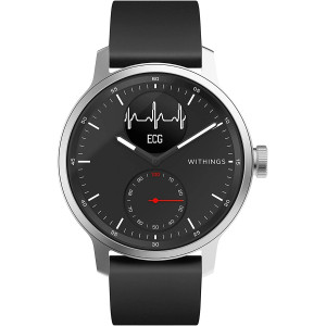 Withings Scanwatch Hybrid Smartwatch 42mm with ECG, Heart Rate and Oximeter