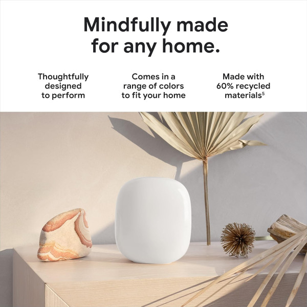 Google Nest Wifi Pro 6E AXE5400 Mesh Router 