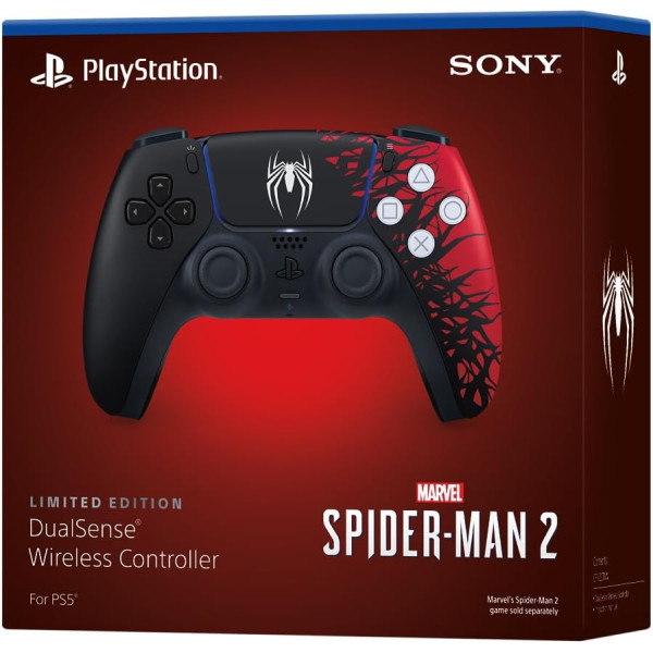 Sony PlayStation 5 DualSense Wireless Controller - Spider-Man 2 Limited Edition