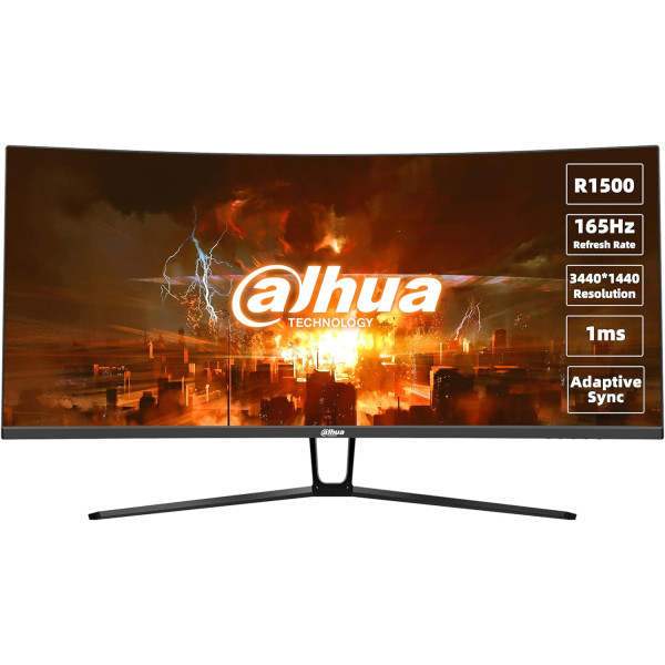 Dahua LM34-E330C Curved WQHD 34 inch Gaming Monitor 165hz