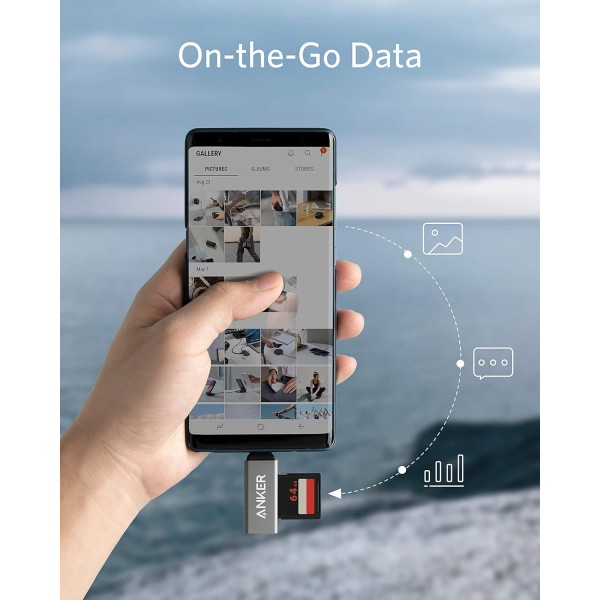 Anker 2-in-1 USB C Memory Card Reader