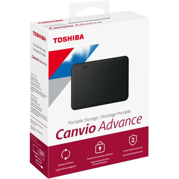 Toshiba Canvio Advance 4TB USB 3.2 Portable Hard Drive