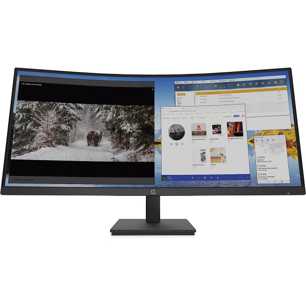 HP M34d 34 inch WQHD Curved VA Monitor