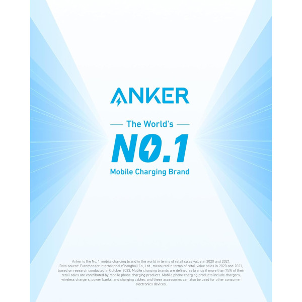 Anker PowerDrive 323 USB-C + USB A Car Charger 52.5W