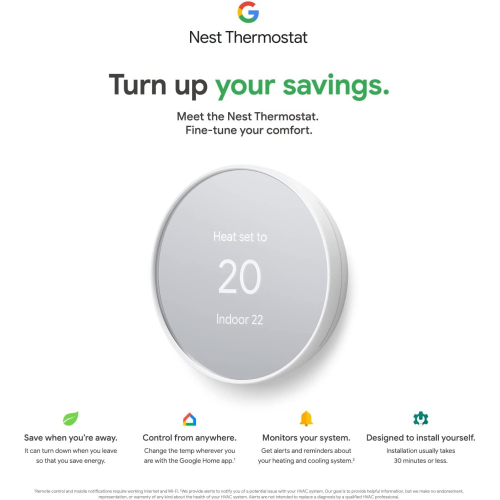 Buy Google Nest Thermostat 4th Gen (Charcoal) Instok Kenya