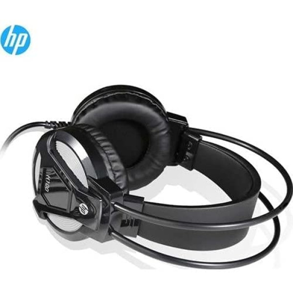 HP H100 Over-Ear Gaming Headset with Mic (Black) 