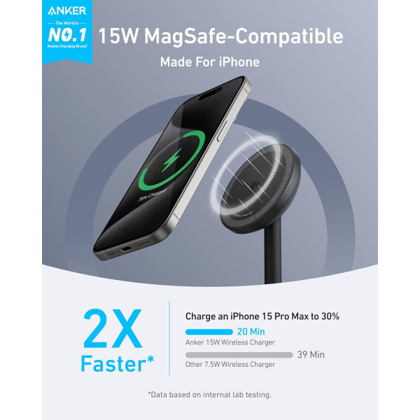 Anker MagGo Wireless Charger Stand